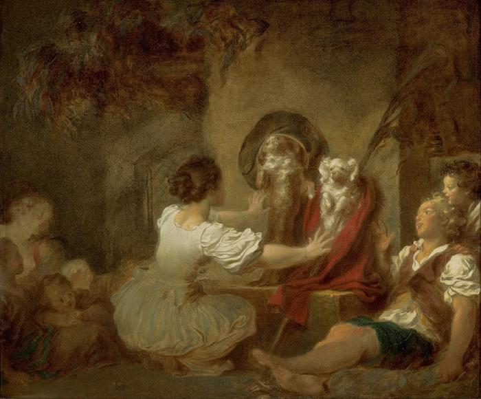 Jean-Honore Fragonard Education is Everything oil painting picture